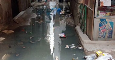 صحافة المواطن - بالصور.. شوارع المنتزه بالإسكندرية تعوم فى مياه الصرف