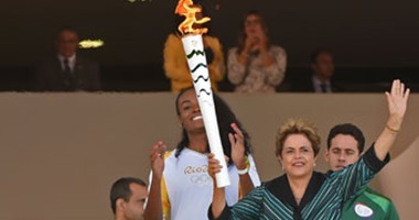 وصول الشعلة الأولمبية إلى ريو دى جانيرو