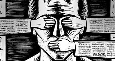 فى يومها العالمى.. أفضل 10 رسوم كاريكاتير عن حرية الصحافة - اليوم السابع