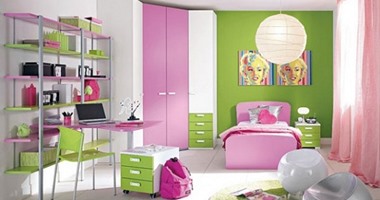 غرف نوم أطفال بألوان مُبهجة .. لأن كل تفصيلة بتفرق 