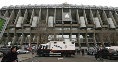 2100 شرطى لتأمين قمة الحسم بين ريال مدريد ومانشستر سيتي بدورى الأبطال