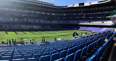 بالصور.. "سانتياجو بيرنابيو" يُنهى استعدادات استقبال مواجهة ريال مدريد والسيتى