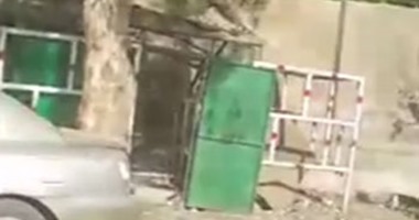 صحافة المواطن.. قارئ يشارك بفيديو موقع انفجار كشك غاز فى أرض اللواء