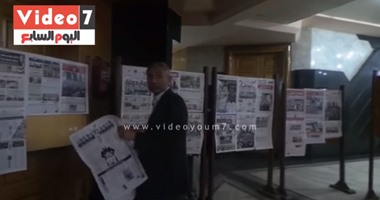بالفيديو.. صحفيون يحتفون فى النقابة بعددى "اليوم السابع" عن عمومية الكرامة