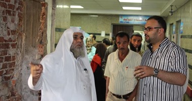 بالصور.. النائب أحمد الشريف يتابع أعمال الصيانة بمستشفى العامرية العام