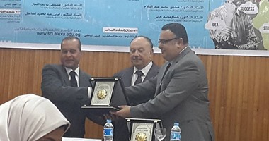 انطلاق المؤتمر الطلابى الخامس للبحوث والابتكارات بالإسكندرية لكليات العلوم