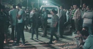 نقل شهداء "حادث حلوان"لمستشفى النصر وفرض كردون أمنى وسط صراخ الأهالى