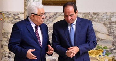 الرئيس الفلسطينى محمود عباس يصل القاهرة اليوم للقاء الرئيس السيسى