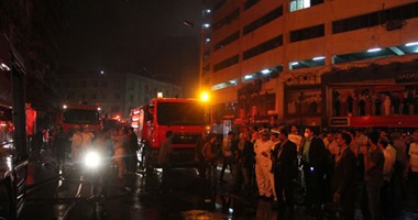 الحماية المدنية تسيطر على حريق بشقة مغلقه تابعة ديوان محافظة سوهاج 