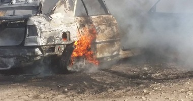 مجهولون يحرقون 3 سيارات لضباط شرطة.. والضباط يتهمون الإخوان