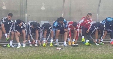 بالصور التدريب الأول للمنتخب الأوليمبى فى جنوب أفريقيا