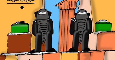 الفراعنة يواجهون الإرهاب.. مع كاريكاتير "اليوم السابع"