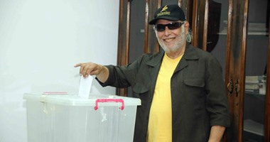 أشرف عبد الغفور وسامى مغاورى يحضران انتخابات اتحاد النقابات الفنية