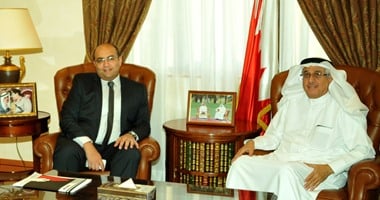 مستشار جلالة ملك البحرين لشئون الإعلام يستقبل وفد "اليوم السابع‎"