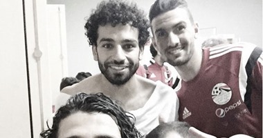 فرحة الفراعنة فى غرفة خلع الملابس
