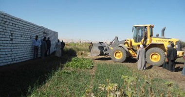 وزارة الزراعة: إزالة 408 حالة تعدِ على الأراضي بالمحافظات اليوم