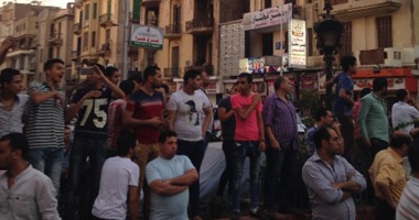 واتس آب اليوم السابع: أصحاب محلات الراعى الصالح يتظاهرون بسبب الكهرباء
