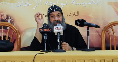أسقف كنائس وسط القاهرة يلقى أولى عظاته بعد توقف بسبب أزمة كورونا