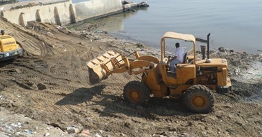 تنفيذ 26 قرار إزالة تعدى على نهر النيل بدمياط