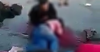 "واتس آب اليوم السابع".. فيديو لحادث تصادم مروع بطريق السخنة