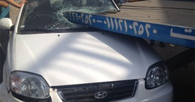 "واتس آب اليوم السابع": حادث تصادم أعلى كوبرى السواح دون إصابات