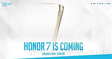 هاتف هواوى Honor 7 يصل الأسواق بسعر 599 دولارا