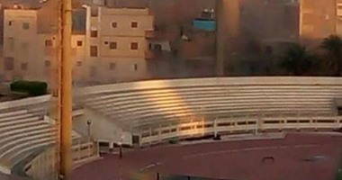 "واتس آب اليوم السابع": انفجار عبوة ناسفة أخرى خلف استاد الفيوم الرياضى