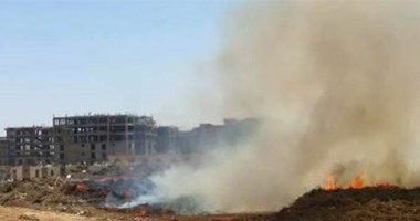 واتس آب اليوم السابع: سكان مدينة الرحاب يشكون حرق تلال القمامة