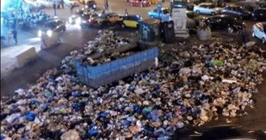 "واتس آب اليوم السابع": أكوام القمامة تملأ شوارع سيدى بشر بالإسكندرية