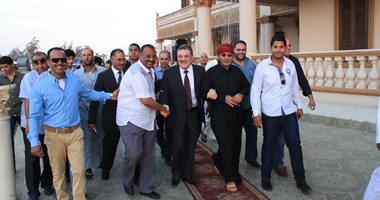 بالصور.. استقبال السيد البدوى فى أول زيارة له لجنوب بورسعيد