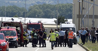 رئيس فروع مصانع الغاز فى أوروبا يزور مصنع"إيزير"بعد تعرضه لعملية إرهابية