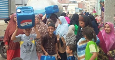 أهالى غرب شبرا الخيمة يعانون انقطاع المياه منذ يومين تزامنا مع الموجة الحارة