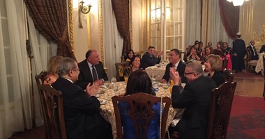 سامح شكرى يشارك زوجات الدبلوماسيين حفل الإفطار السنوى