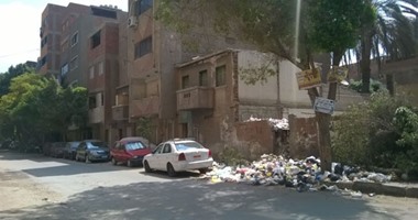 "واتس آب اليوم السابع" تراكم القمامة بمنطقة مساكن حلمية الزيتون
