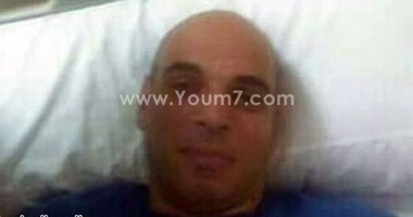 ننشر أول صورة لقائد حرس النائب العام بعد تحسن حالته الصحية داخل المستشفى