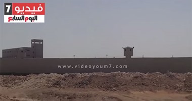 بالفيديو.. تواصل عمليات تشيد وبناء سجن جديد بطريق الأوتستراد فى حلوان