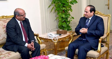 الرئيس السيسى  يلتقى وزير شئون المغاربة بالاتحاد الأفريقى بحضور سامح شكرى