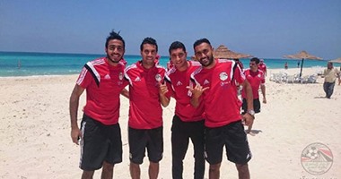 جولة ترفيهية للاعبى المنتخب فى الساحل الشمالى قبل مواجهة تنزانيا