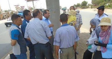 رئيس حى العامرية يواصل متابعة أعمال إنشاء عدد من الكبارى تمهيدا لافتتاحها 30 يونيو