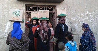 المخابرات العامة توزع 10 آلاف كرتونة رمضانية لفقراء أسيوط