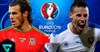 يورو 2016.. التشكيل الرسمى لمباراة ويلز وسلوفاكيا