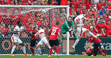 يورو 2016.. بالفيديو- سويسرا تحصد أول 3 نقاط بصعوبة أمام ألبانيا