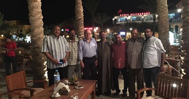 بالصور.. جولة انتخابية وحفل إفطار لـ"كرم كردى" مع أندية البحر الأحمر