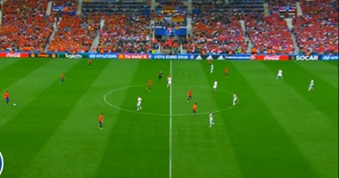 يورو 2016..15 دقيقة..تعادل سلبى بين إسبانيا والتشيك