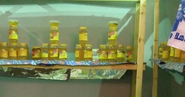 ضبط عسل هندى يحتوى خليطا من المواد المنشطة جنسياً بأحد معارض كفر الشيخ 