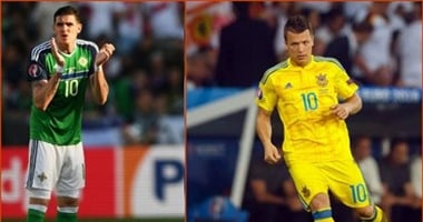يورو 2016.. انطلاق مباراة أوكرانيا وأيرلندا الشمالية بالمجموعة الثالثة