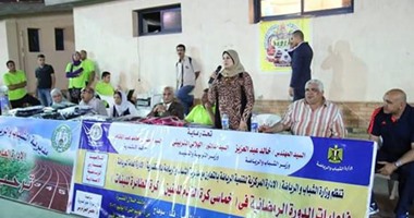 بالصور.. تكريم طلاب المدارس الرياضية الفائزين فى الدورة الرمضانية