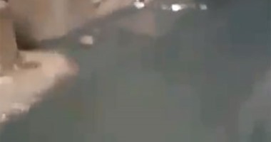بالفيديو..مياه الصرف الصحى تعرض سكان شارع سعد نافع فى البساتين للخطر