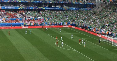 يورو 2016..20  دقيقة سلبية بين بلجيكا وأيرلندا
