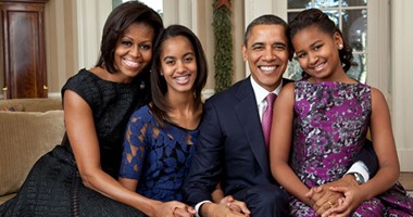 أوباما:سأشجع ابنتى إن أرادتا الانضمام للجيش ولكنى سأشعر بالقلق